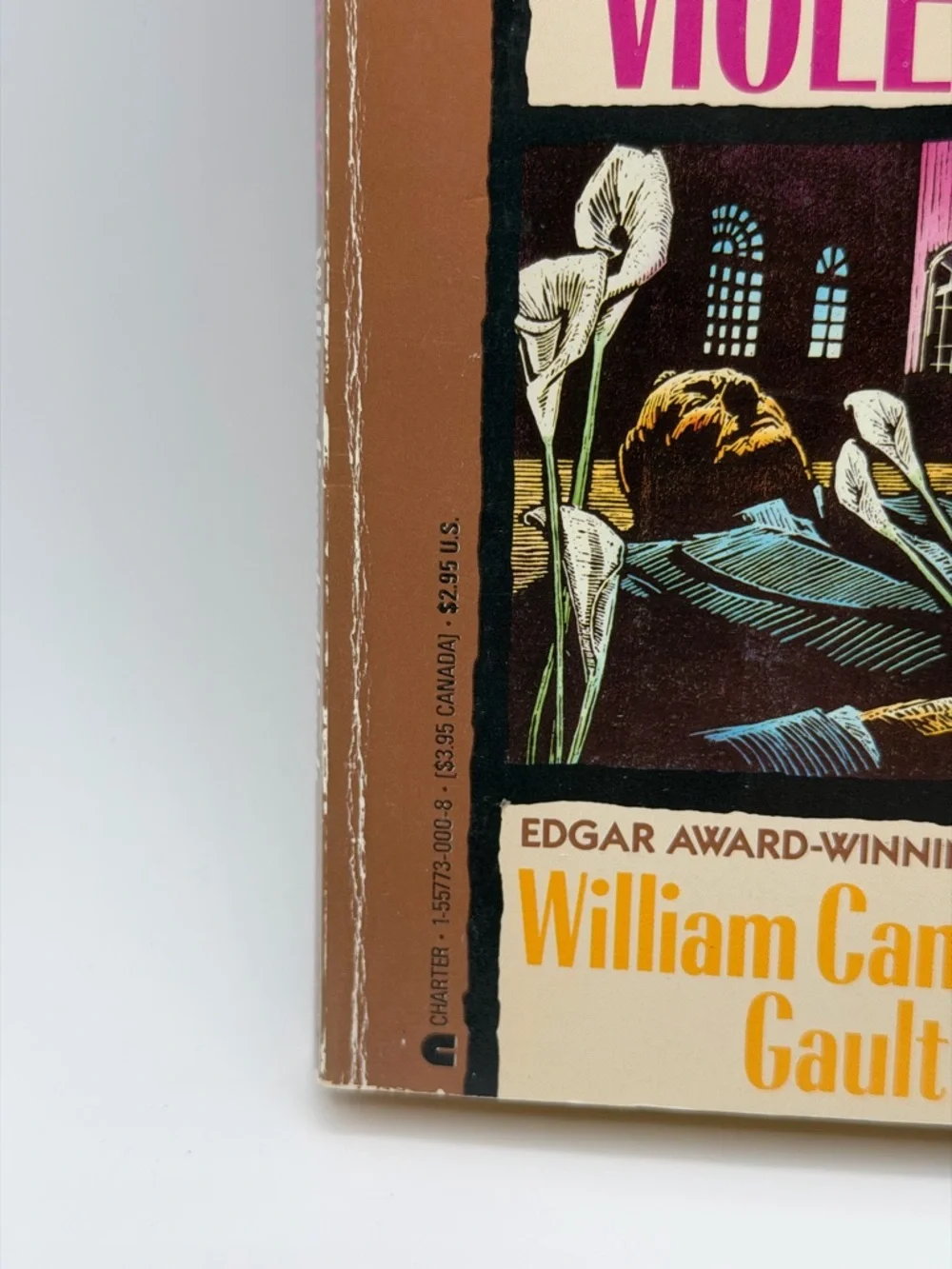 Vein of Violence by William Campbell Gault Paperback Book 1965 Edition